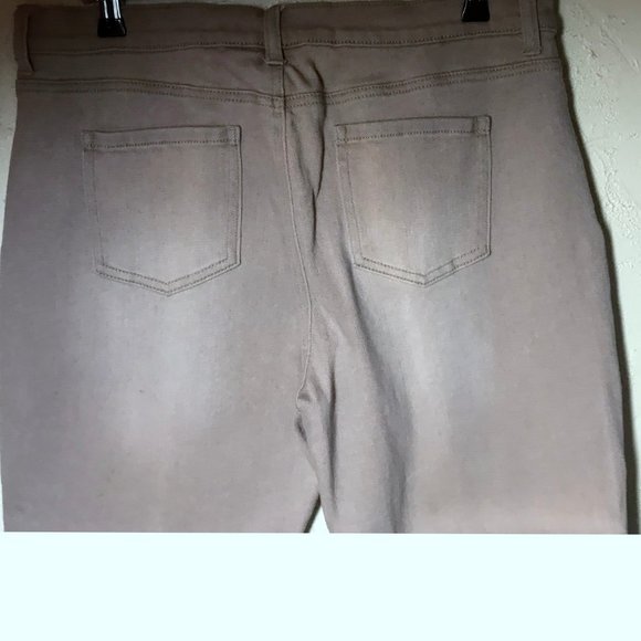 DG By Diane Gilman Beige Stretch Ankle Jeans 14P - Picture 5 of 7